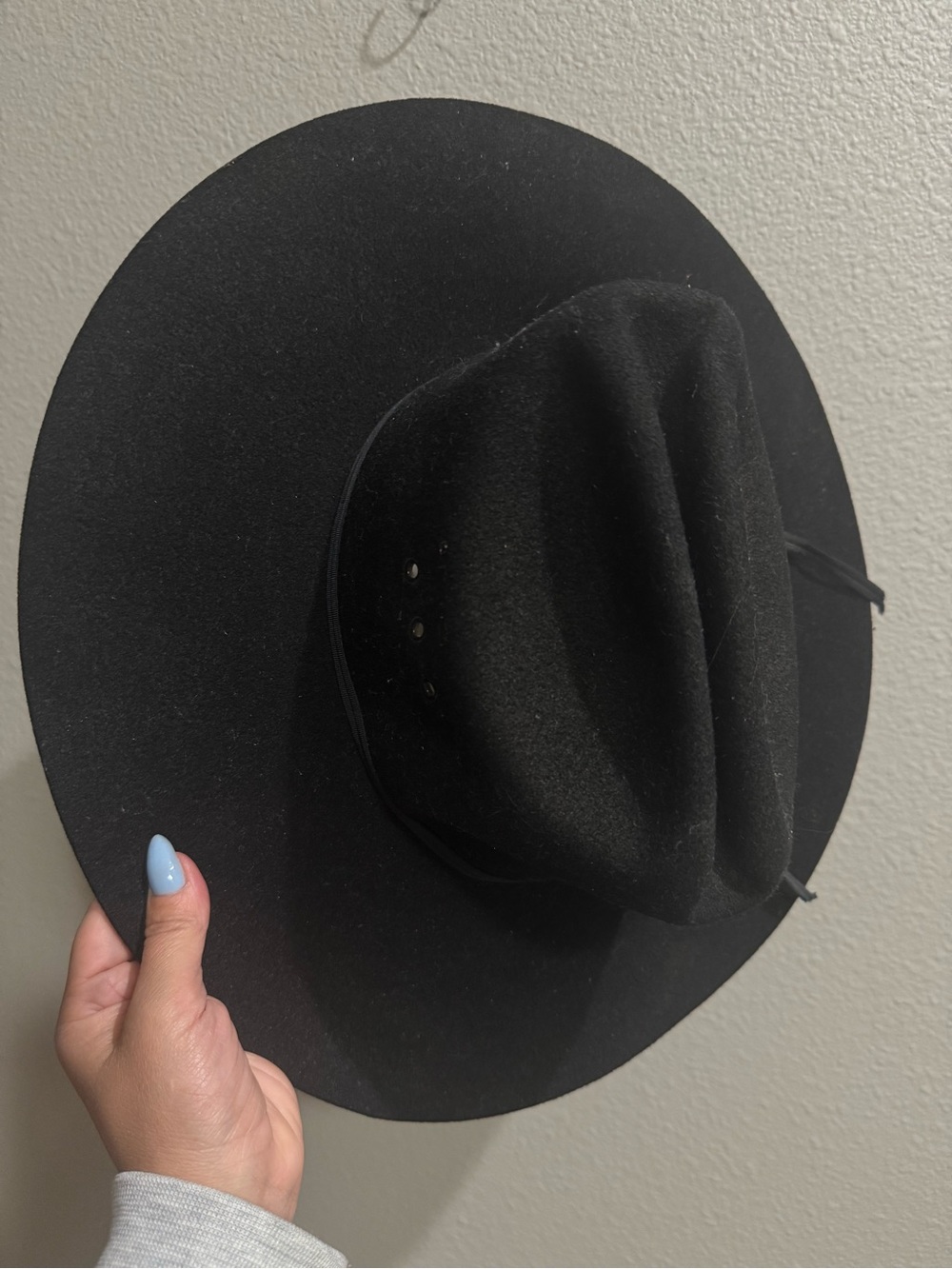 Bailey Stampede Western Hat, 100% Wool ||Black Size 6 3/4 Cowboy USA